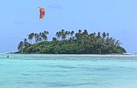 Parasailing at Muri
